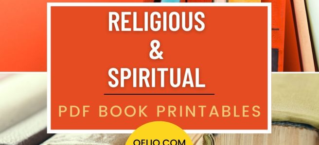 Religious And Spiritual PDF Book Printables