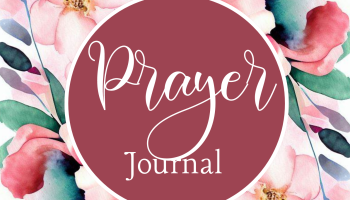 Prayer Journal PDF - Multicolor Circle Floral Watercolor
