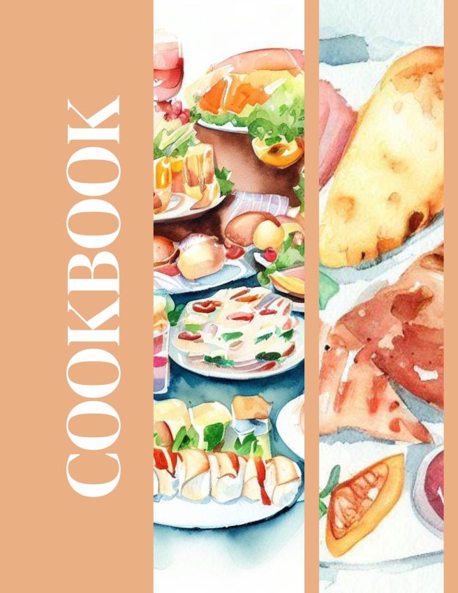 Cookbook Blank Fill-In PDF - Crafting Culinary Chronicles