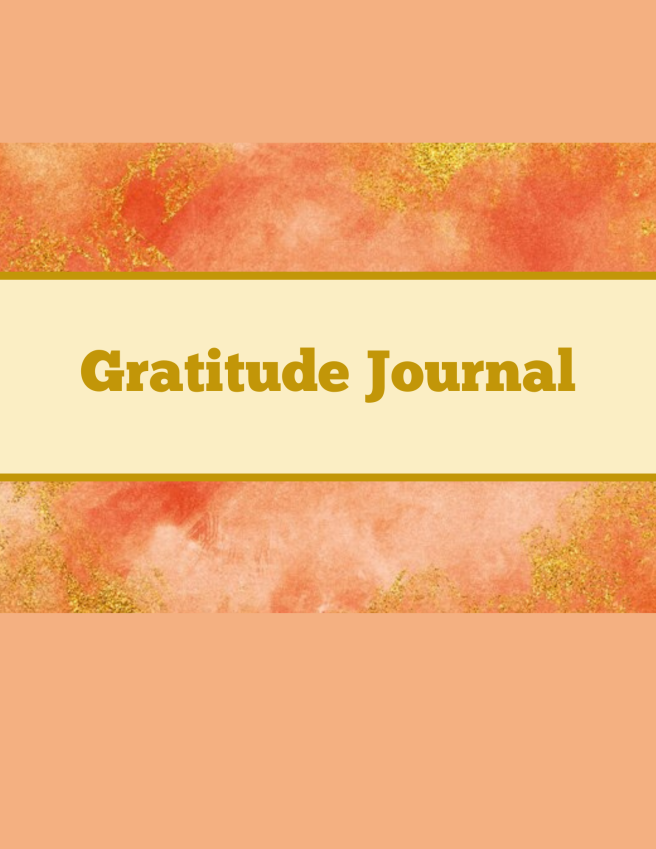 Gratitude Journal Daily Thankfulness Practice